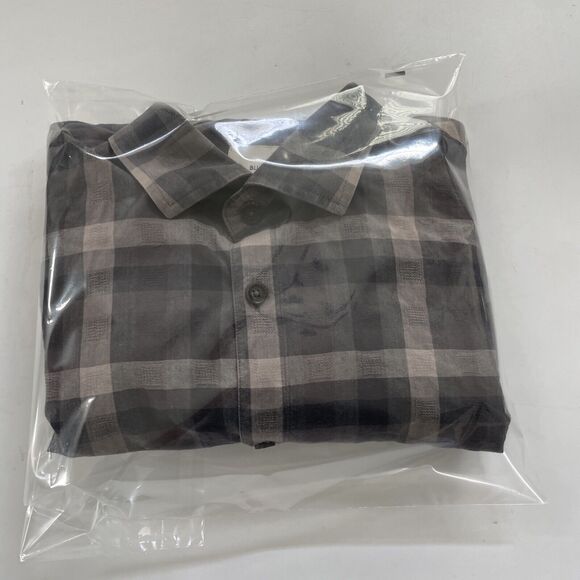 Billy Reid Shirt Button Front Men’s Size Small‎ Checkered Standard Cut TURKEY - Picture 8 of 8